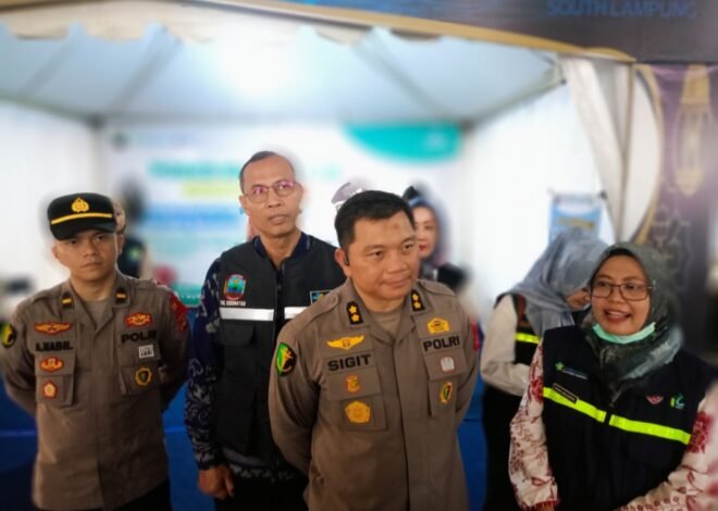 Dokkes Polres Lamsel Pastikan Kesiapan Posko Kesehatan Arus Balik Bakauheni