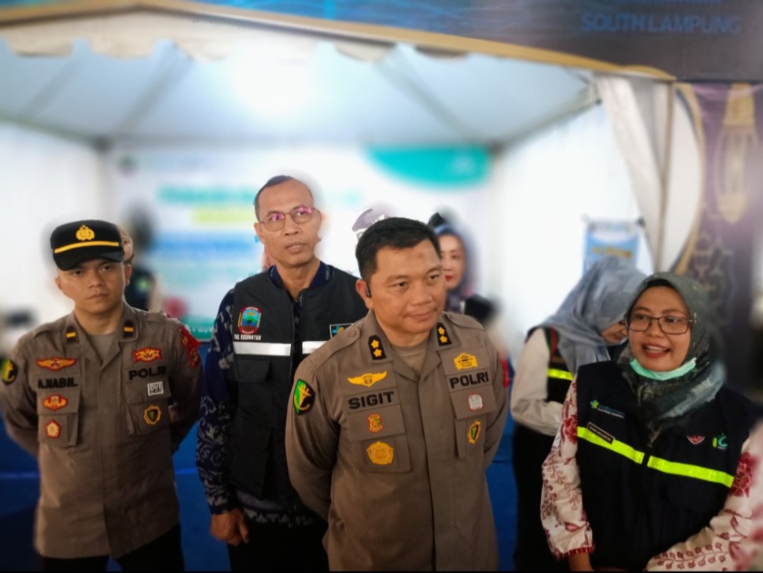 Dokkes Polres Lamsel Pastikan Kesiapan Posko Kesehatan Arus Balik Bakauheni