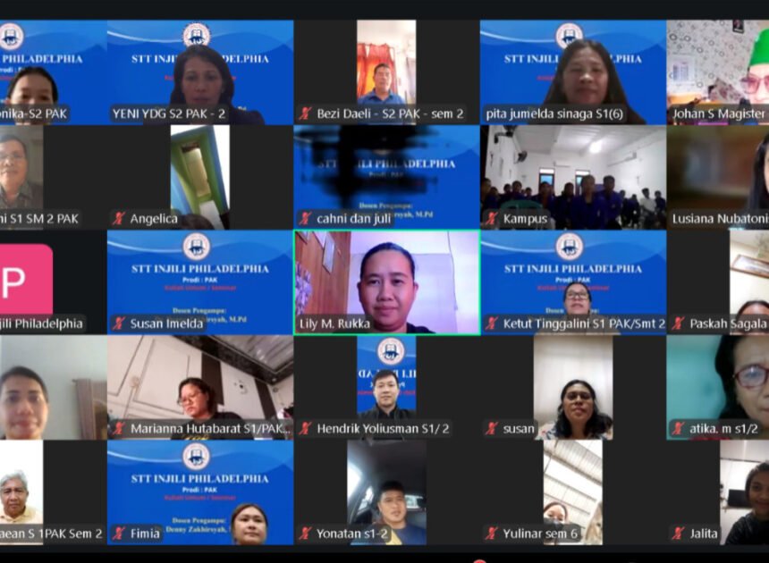 STT Injili Philadelphia Gelar Kuliah Umum, Peran PAK dalam Masyarakat Majemuk