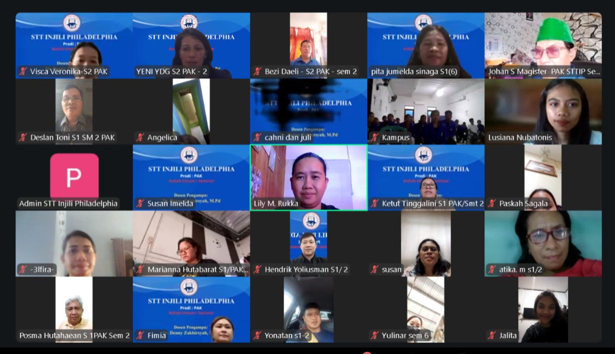 STT Injili Philadelphia Gelar Kuliah Umum, Peran PAK dalam Masyarakat Majemuk