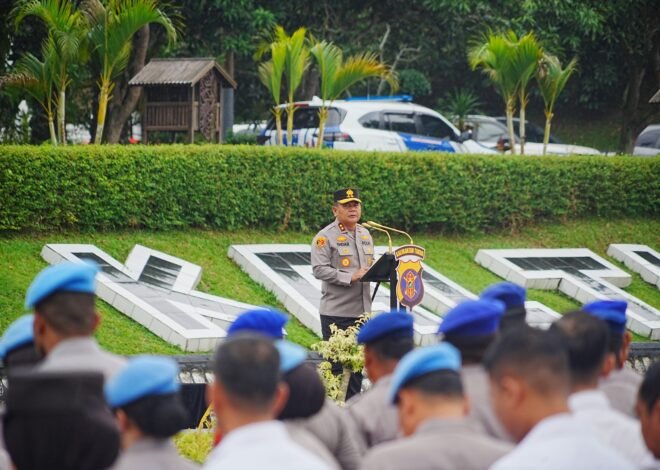 Pimpin Apel Pagi, Kapolda Kaltim Ingatkan Personel Antisipasi Dinamika Lokal hingga Global