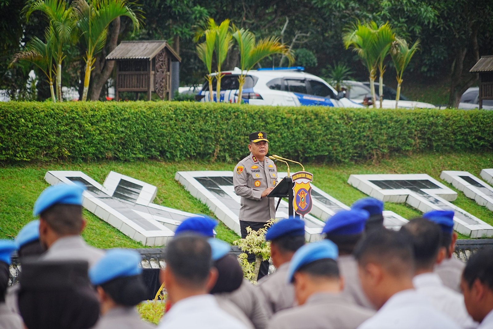 Pimpin Apel Pagi, Kapolda Kaltim Ingatkan Personel Antisipasi Dinamika Lokal hingga Global