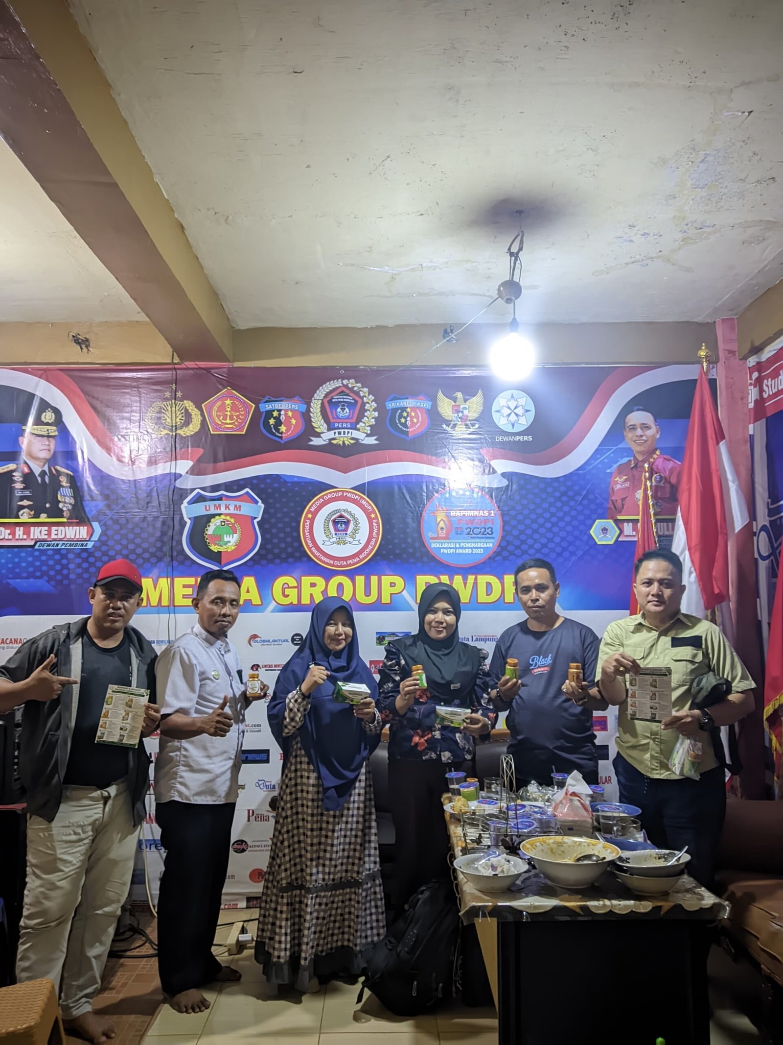 Luncurkan Hidup Sehat Dimulai dari Rumah, Lamban Kelor Binaan PT Bukit Asam Jalin Kerja Sama dengan DPP PWDPI