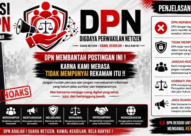 DPN Klarifikasi: Bantah Informasi Memiliki Rekaman Terkait Dugaan Kasus di Universitas Muhammadiyah Gorontalo