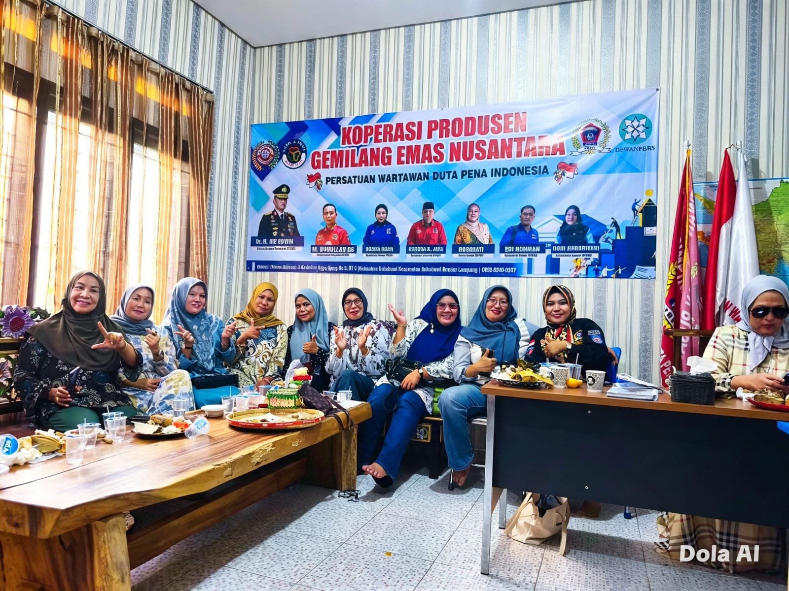 Ketum DPP PWDPI Pimpin Rapat Pembentukan Panitia HUT KE-4, Berikut Susunan Dan Rangkaian Kegiatannya