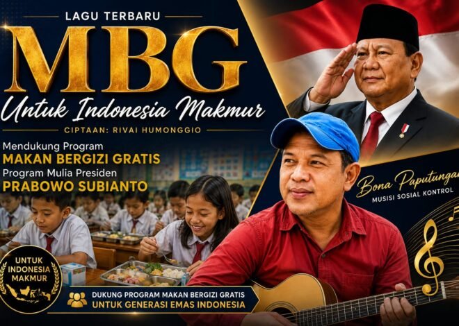 Menjelang HUT ke-81 RI, Bona Paputungan Kembali Suarakan Lagu MBG untuk Masa Depan Anak Bangsa