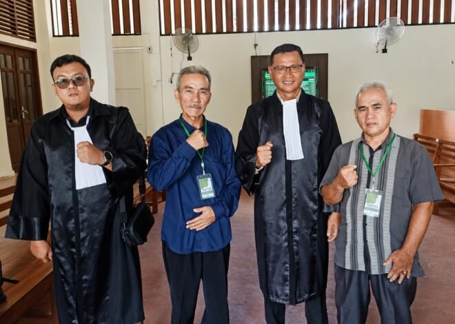 JPU Bacakan Tuntutan Lahan Bukit Cincin, Kuasa Hukum Terdakwa: Nota Pembelaan Disampaikan 18 Agustus   