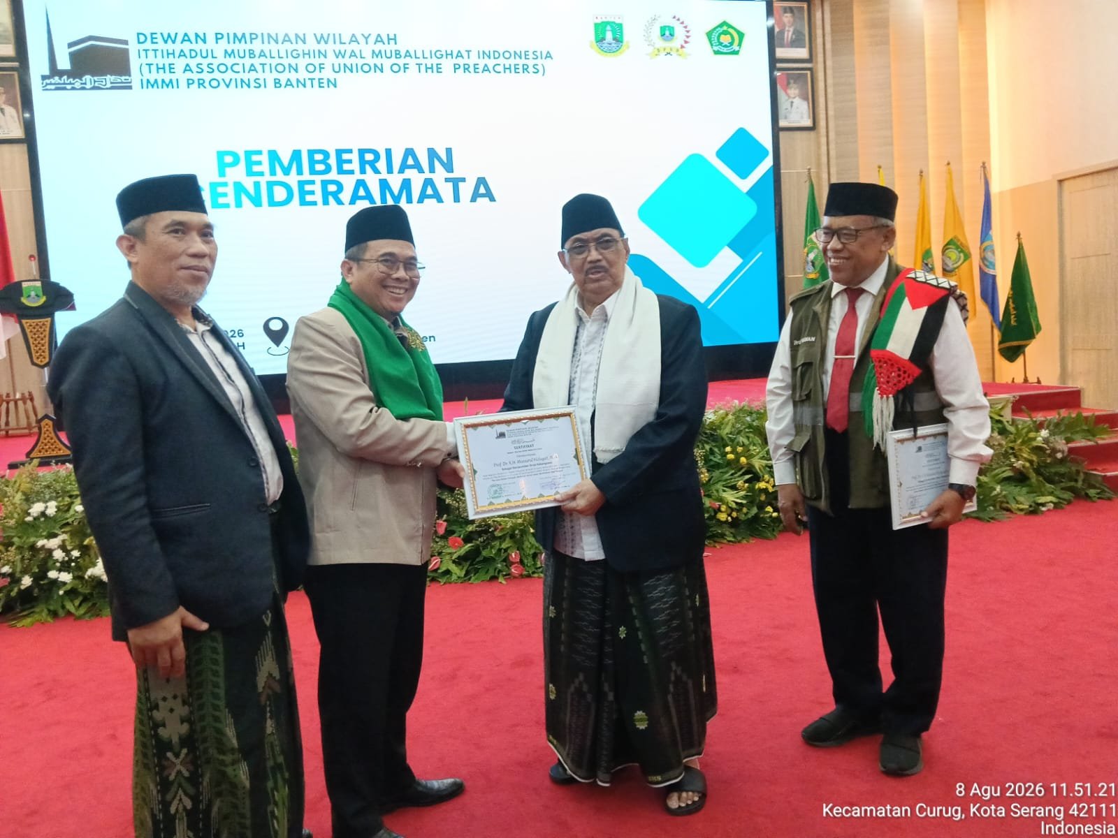 IMMI Banten Resmi Dilantik, Gembong Tegaskan Komitmen Bergerak dan Berkarya untuk Umat