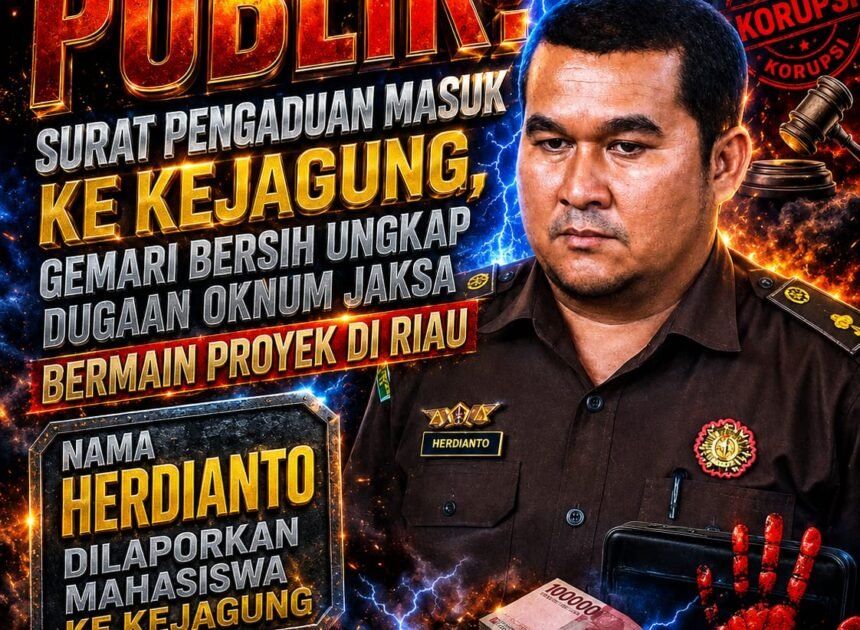 GEMARI: Herdianto Kasi Uheksi Kejati Riau Cuma Ujung Keris–Tapi Kami Akan Tarik Keris Itu Sampai ke Gagangnya di Jakarta