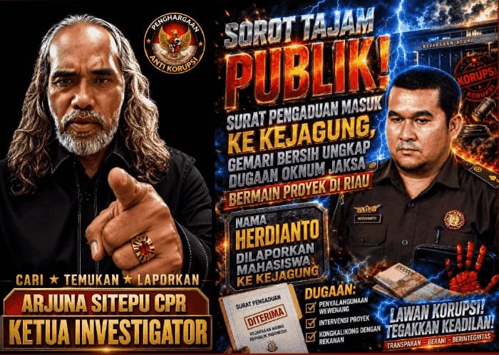 Satu Telepon dari Herdianto Kasi Uheksi Kejati Riau Dapat Batalkan Lelang – Ini Bukan Jaksa, Ini Raja Tanpa Mahkota