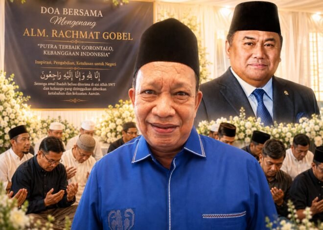 Hamzah Isa: 40 Hari Tanpa Rahmat Gobel, Gorontalo Masih Merasakan Cinta dan Pengabdiannya