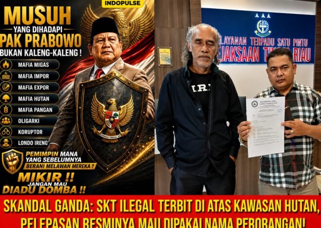 Bapak PRESIDEN RI: 29 Tahun Mafia Sawit Kuasai Hutan Rakyat, Modusnya Terbongkar dari Selembar Surat Tahun 1997!