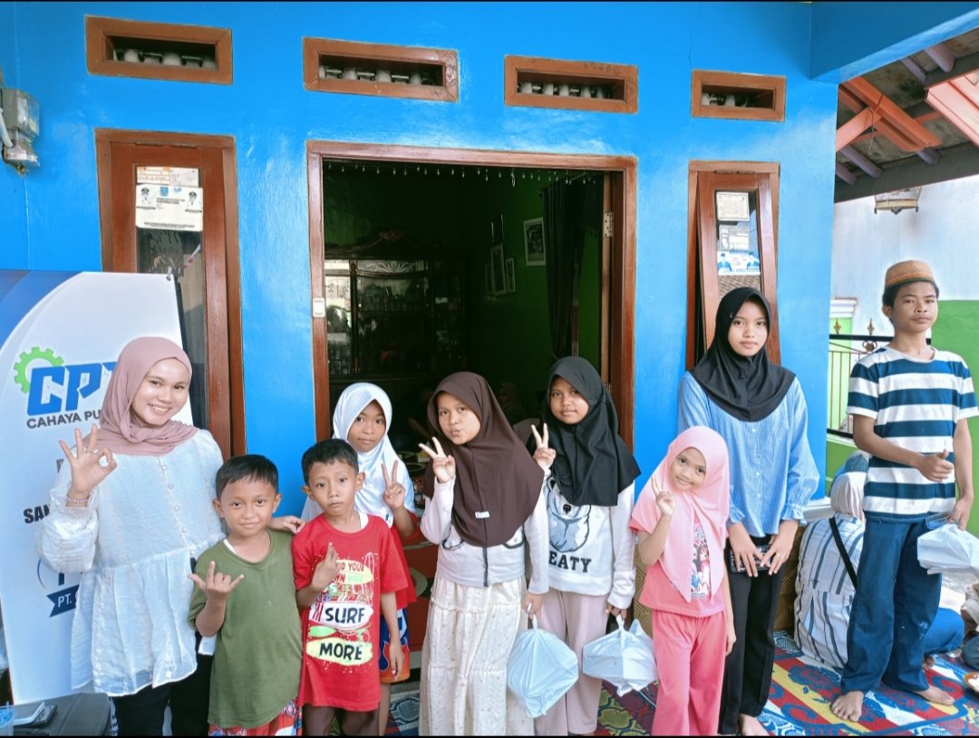 Genap Satu Tahun Berdiri, PT Cahaya Putra Teknik Gelar Santunan Anak Yatim dan Doa Bersama