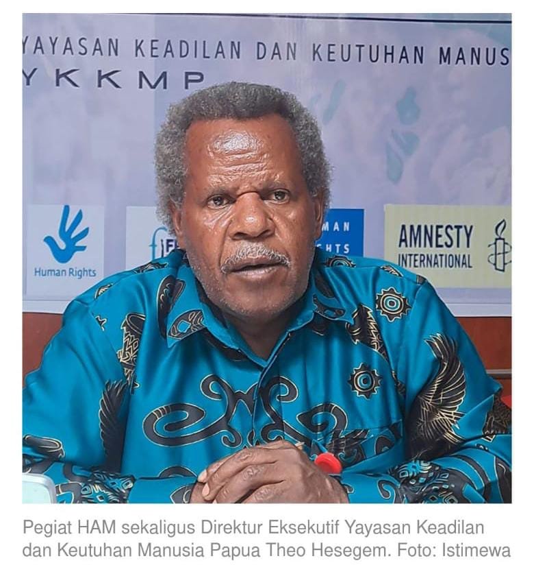Kekerasan Tak Boleh Lagi Dibiarkan! Theo Hesegem Desak Presiden Prabowo Terbitkan Kebijakan Nasional Penyelesaian Konflik Papua