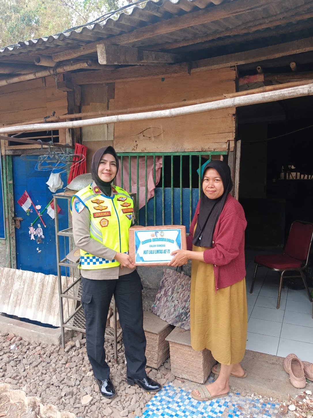Polantas Karib Induk PJR BSD Hadir di Tengah Masyarakat, Gelar Baksos Sambut Anniversary Lalu Lintas ke-71