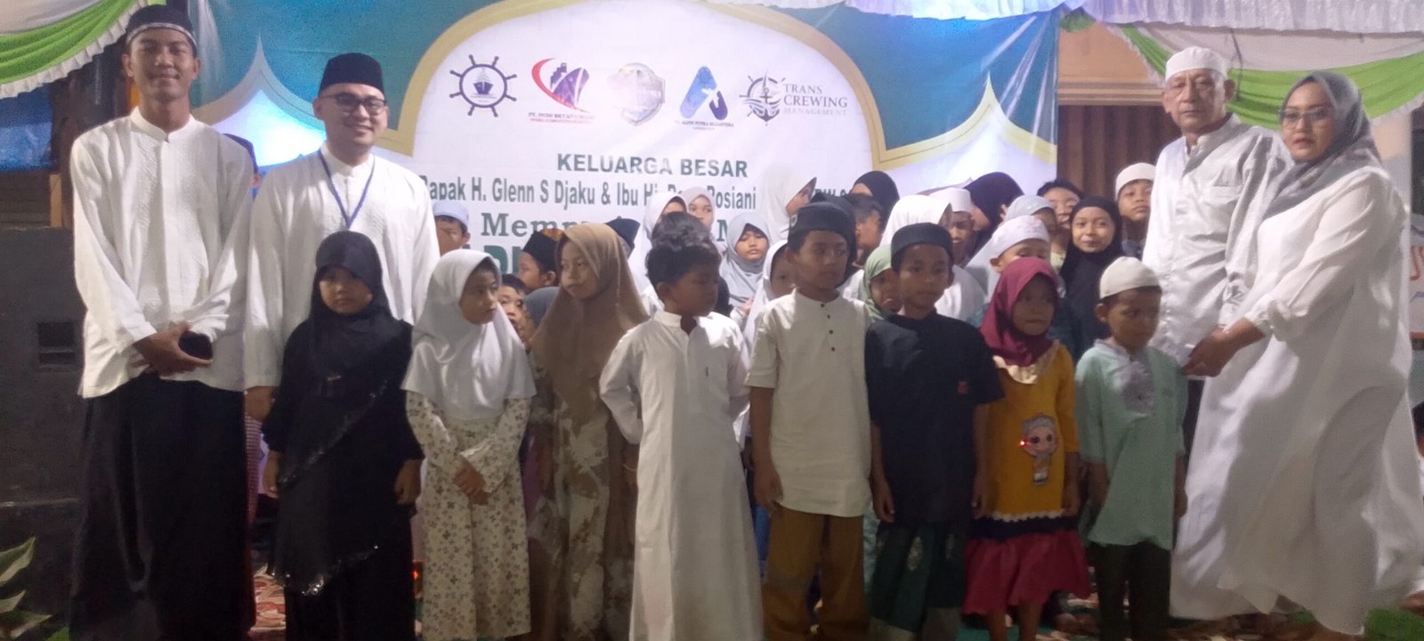 Peringatan Maulid Nabi 1448 H di Tanjung Priok Keluarga H. Glenn S Djaku dan Hj. Rosa Gelar Silaturahmi dan Santunan 50 Anak Yatim
