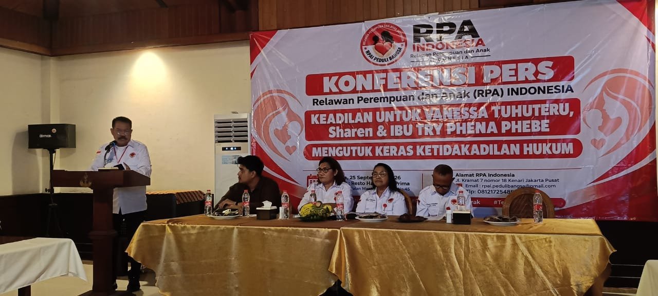Gaskan Dukung Penuh RPA Indonesia Kawal Kasus Vanessa Tuhuteru: Anak Harus Sekolah, Hukum Harus Terang, Kewajiban Harus Jelas